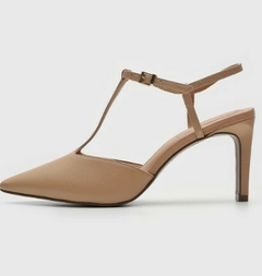 Scarpin Slingback Nude Loucos e Santos - comprar online