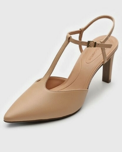 Scarpin Slingback Nude Loucos e Santos na internet