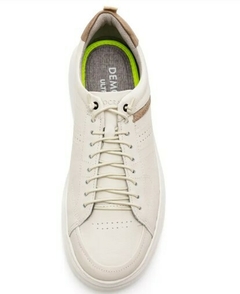 Sapatênis Joe Ultra Light Off White Democrata - comprar online