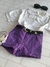 short cargo violeta - comprar online