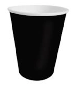 Vaso negro x6