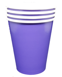 Vaso violeta x6