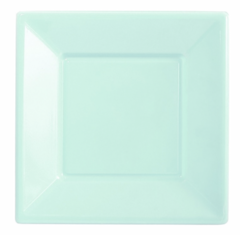 Plato plastico cuadrado x6 16x16 - comprar online
