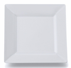 Plato plastico cuadrado x6 20x20