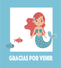 Sticker sirena x12