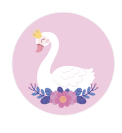 Stickers cisne x15