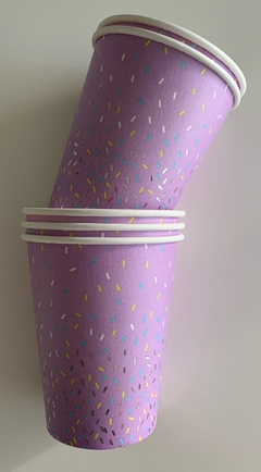 Vasos confetti x5 - tienda online