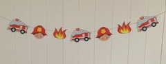Guirnalda bomberos