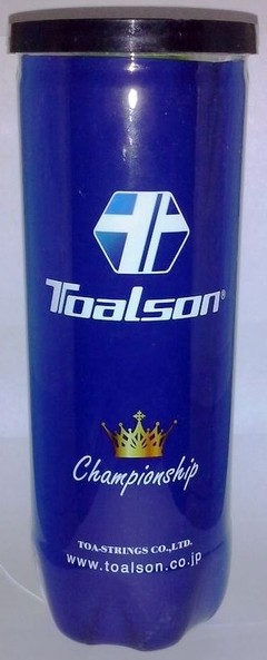 4 tubos pelotas Toalson Championship (importadas) - comprar online