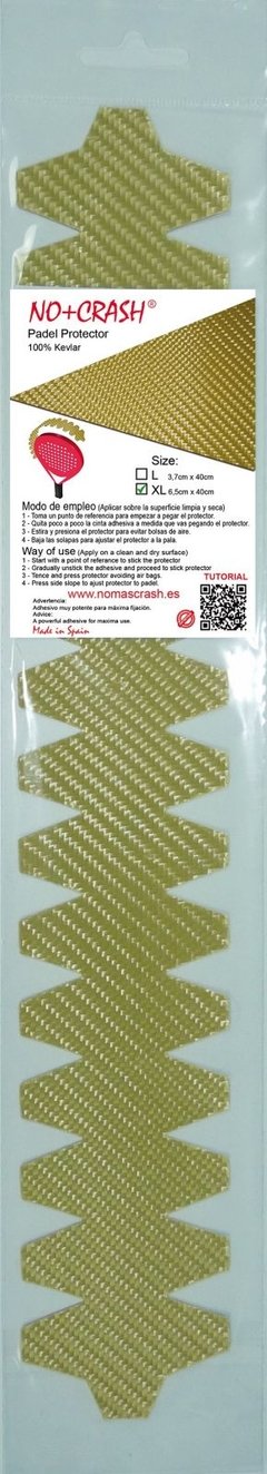 Protector paleta padel NO+CRASH (100% kevlar) - tienda online