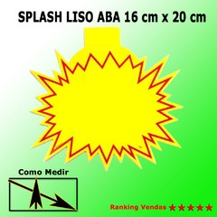Splash Liso 16x20 com Aba - comprar online