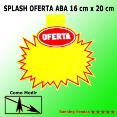 Splash Oferta 16x20 com Aba - comprar online