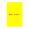 Cartaz 77x113cm Amarelo - comprar online