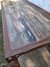 Mesa hierro y madera recuperada - SantoMercado