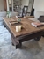 mesa ratona realizada c zorra Antigua y tapa de quebracho Blanco 170 x 100 x 55 en internet