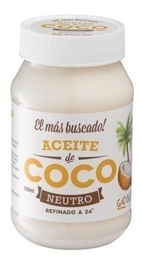 Aceite De Coco Neutro 500ml / God Bless You