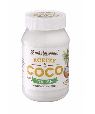 Aceite De Coco Virgen 500ml / God Bless You