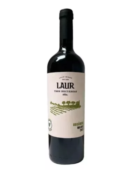 Vino Organico Malbec Laur X750ml Tres Hectareas