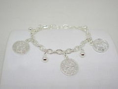 Pulsera San Benito - Acero Blanco - comprar online