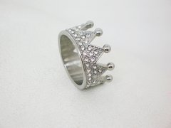 Anillo Queen- Acero