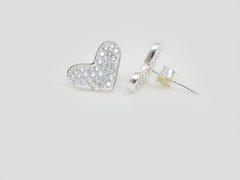 Aros Funny Love - Plata - comprar online