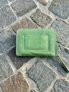 BILLETERA CATERINA - OLIVA - La Simona Handbags