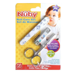 Set de Manicura para Bebe Nuby con Tijera Limas y Alicate