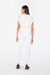 Blusão em laise com capuz branco LIve! daisy - loja online
