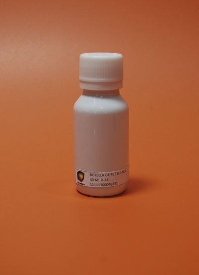 BOTELLA DE 30 ML PET R-20 BLANCA