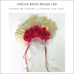 VINCHA BOHO ROUGE LED - comprar online