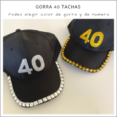 GORRA 40 TACHAS