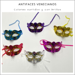 Antifaces Venecianos - Pack x 6 - comprar online