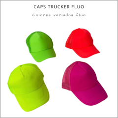 Caps Trucker fluo - Pack x 10