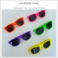 Anteojos de Colores FLUO - Pack x 10 - Panamá Cotillón