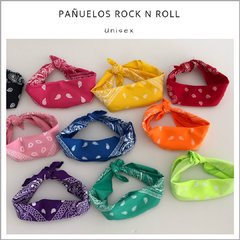 Pañuelos rock n roll - Pack x 10