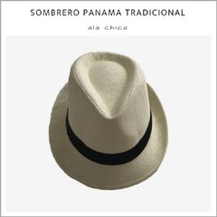 Sombrero Panama tradicional ala chica - Pack x 10 - comprar online