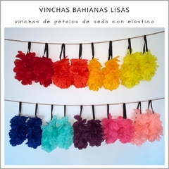 Vinchas bahianas Lisas - Pack x 10