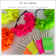 KIT 80´s NEON - Pack x 4