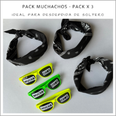 PACK MUCHACHOS - PACK x 3 en internet