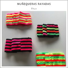 Muñequeras Rayadas - Pack x 10