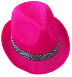 Sombrero Panama de colores - Pack x 10 - Panamá Cotillón