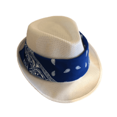 Sombrero Rocker - Pack x 10 - Panamá Cotillón