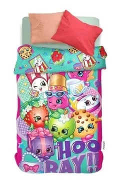 acolchado infantil piñata SHOPKINS