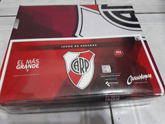 Juego de sábanas RIVER PLATE 1 plaza y 1/2