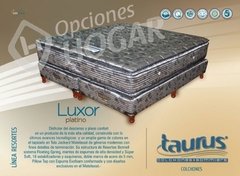 Conjunto Resortes Taurus 2 plazas y 1/2 - OPCIONES HOGAR