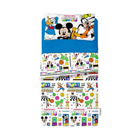 Juego de sabanas infantiles Mickey Mouse