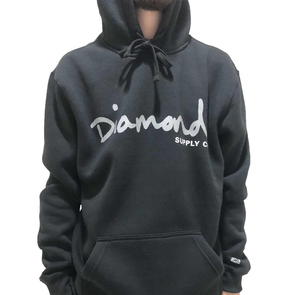 Moletom Diamond Supply OG Script - Esgotado- na Loja MKD Skate Shop