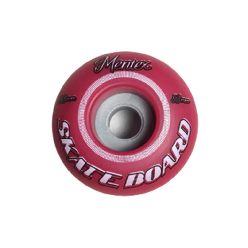 Roda para Skate Mentex 53mm Branca - Virtual Skate Shop