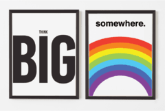 PROMO COMBO - Think Big + Somewhere - comprar online