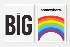 PROMO COMBO - Think Big + Somewhere en internet